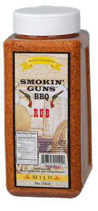 Smokin Guns BBQ Mild Rub 2 lb.