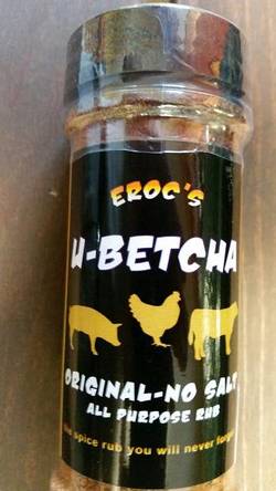 Eroc's U-Betcha Original No Salt Rub (5oz.)