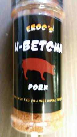 Eroc's U-Betcha Pork Rub (.5oz.)