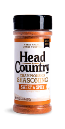 Head Country Sweet & Spicy Seasoning (6oz.)