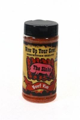The Slabs Wow Up Your Cow, Beef Rub, 11.6 oz Container