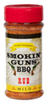 Smokin Guns BBQ Mild Rub (7oz.)